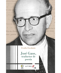 José Gaos, traductor de poesía - 1ra edición