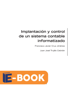Implantación y control de un sistema contable informatizado. ADGD0108