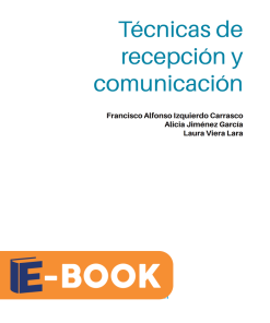 Técnicas de recepción y comunicación. ADGG0208