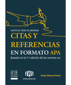 Manual para elaborar citas y referencias en formato APA - 7ma edición