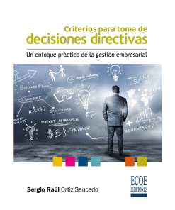 Criterios para tomar decisiones directivas
