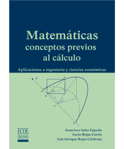 Matemáticas: Conceptos previos al cálculo