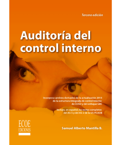 Auditoría del control interno - 3ra edición