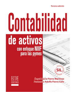 Contabilidad de activos con enfoque NIIF para las pymes - 3ra edición
