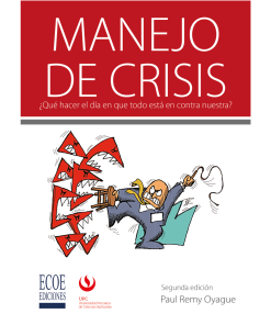 Manejo de crisis - 2da edición