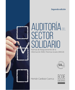 Auditoría del sector solidario - 2da edición