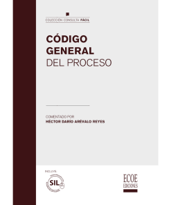 Código general del proceso - 1ra edición