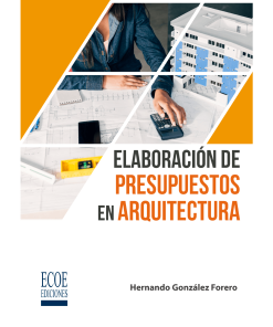 Elaboración de presupuestos en arquitectura - 1ra edición