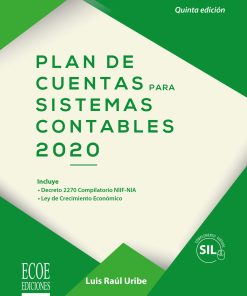 Plan de cuentas para sistemas contables 2020